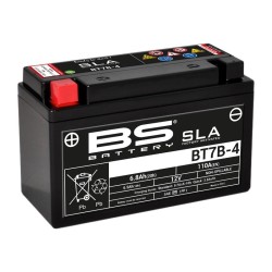 Batterie BS BATTERY BT7B-4 SLA sans entretien prête à l'emploi