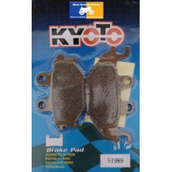 Set of rear brake pads Kyoto for Sym 600 Quadraider 2007-2014