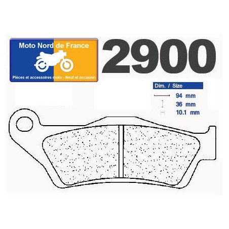 Plaquettes de frein arrière pour BMW K1200 GT ABS 2004-2008