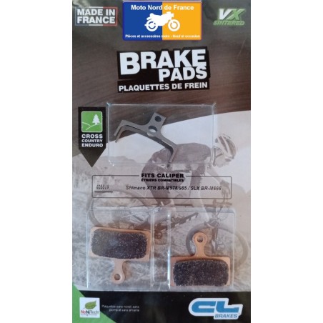 Set of brake pads Carbone Lorraine type 4055VX
