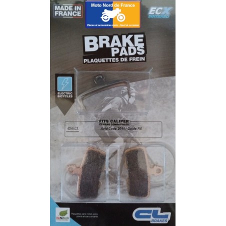 Set of brake pads Carbone Lorraine type 4054EXC