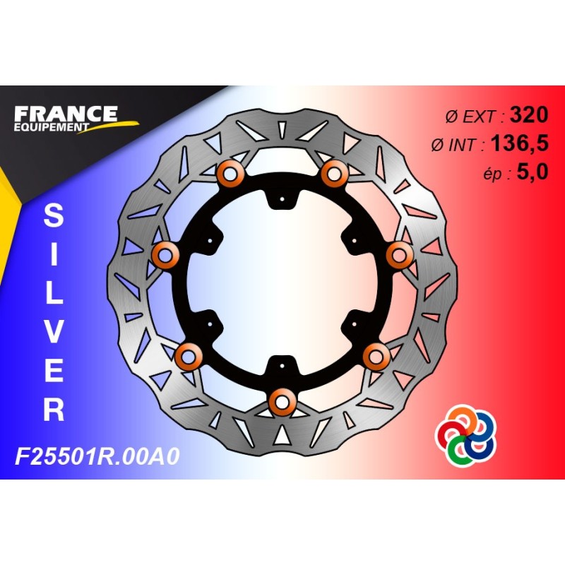 Front wave brake disc F.E. for KTM 1050 Adventure ABS 2015-2018