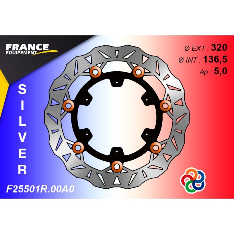 Front wave brake disc F.E. for KTM 1290 Super Adventure ABS /R/S 2015-2022