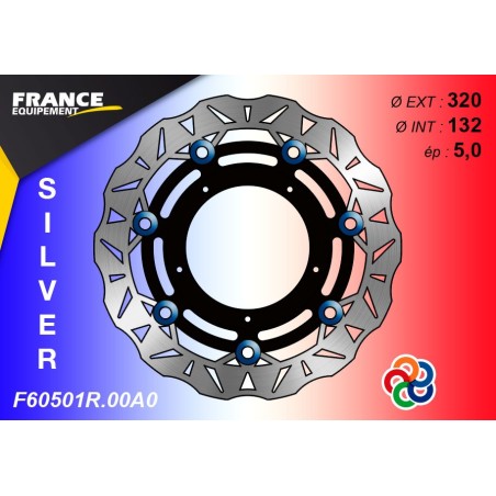 Front wave brake disc F.E. for Yamaha 1000 FZ1 S Fazer /ABS 2006-2015