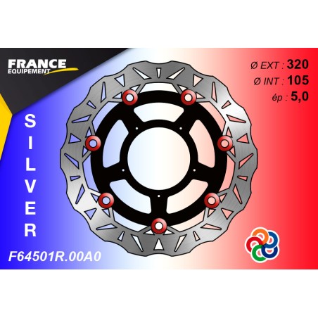 Disque de frein avant wave F.E. - Aprilia 450 SXV Supermotard 2005-2013