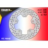 Disque de frein arrière rond F.E. pour Yamaha 600 YZF-R6 2007-2017