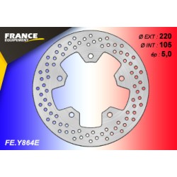 Disque de frein arrière rond F.E. pour Yamaha 1000 YZF-R1 ABS 2016-2022