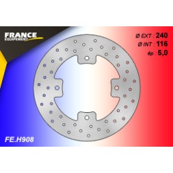 Rear round brake disc F.E. for Honda CBR 600 F /ABS 2011-2013