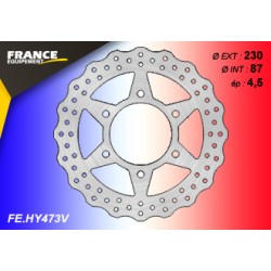 Rear wave brake disc F.E. for Hyosung GT 650 /R 2013-2018