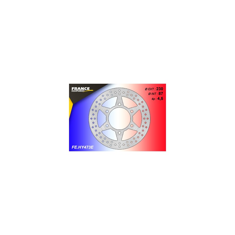 Rear round brake disc F.E. for Hyosung GT 250 R Comet 2004-2014