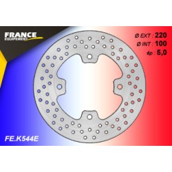 Rear round brake disc F.E. for Kawasaki ZX-6R 1998-2017