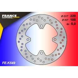 Rear round brake disc F.E. for Kawasaki ZX-10R /ABS 2011-2022