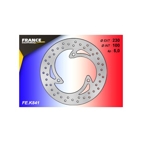 Disque de frein arrière rond F.E. pour Kawasaki GPZ 500 S 1995-2003