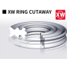 Chaîne RK pas de 428 type FEX XW'ring super-renforcée + attache rapide