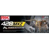 Chaine RK pas de 428 type MXZ spéciale motocross + attache rapide