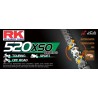 Chaine RK pas de 520 type XSO RX'ring super-renforcée + attache à river