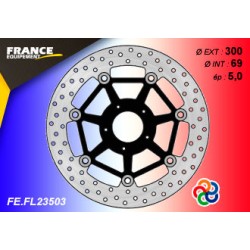 Disque de frein avant rond F.E. pour Suzuki 600/750 GSXR 2004-2005