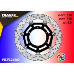 Disque de frein avant rond F.E. pour Suzuki DRZ 400 SM 2005-2008