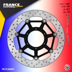 Disque de frein avant rond F.E. pour Honda CBR 1000 RR /ABS 2008-2016