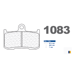 Front brake pads CL - Victory 1731 Vegas 2008-2010