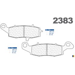 Plaquettes de frein avant CL - Kawasaki VN 900 Vulcan /Classic 2006-2016