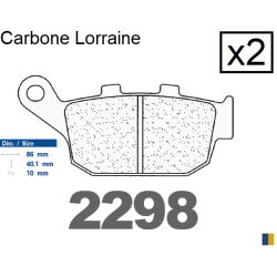 CL rear brake pads - Honda CBR 250 R /ABS 2011-2013