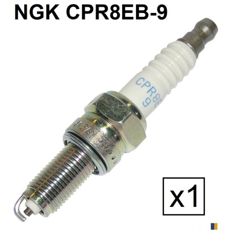 Bougie d'allumage NGK type CPR8EB-9 (6607)
