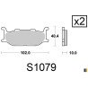 Plaquettes Kyoto de frein avant - Yamaha YP 400 Majesty 2004