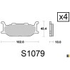 Kyoto front brake pads - Yamaha XV 1100 Virago 1994-1998