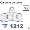 Brake pads Carbone Lorraine type 1212 A3+