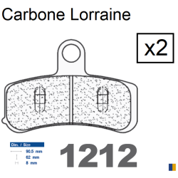 CL front brake pads Harley Davidson 1584 Softail Custom FXSTC 2008-2010