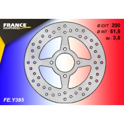 Disque rond de frein arrière F.E. - Yamaha YFM 350 R 2007-2013