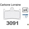 Carbone Lorraine front brake pads - Yamaha XP 500 T-Max 2008-2012