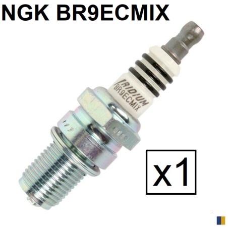 Bougie d'allumage NGK iridium type BR9ECMIX (2707)