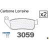 Plaquettes de frein Carbone Lorraine type 3059 MSC