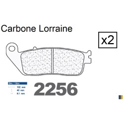 Plaquettes de frein Carbone Lorraine type 2256 XBK5