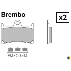 Brake pads Brembo type 07YA23SA