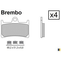 Plaquettes de frein avant Brembo SA - Yamaha MT-07 2014-2019