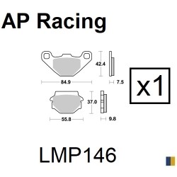Plaquettes de frein AP Racing type LMP146SF supersport