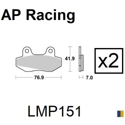 Brake pads AP Racing type LMP1106SC scooter