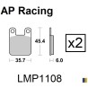 Plaquettes de frein AP Racing type LMP1108SC scooter