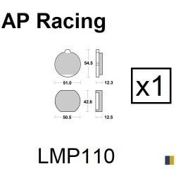 Plaquettes de frein AP Racing type LMP110ST standard