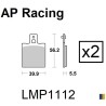 Plaquettes de frein AP Racing type LMP1112SC scooter