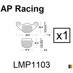 AP Racing rear brake pads - Quadro 3D 350 D 2011-2015