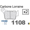 Brake pads Carbone Lorraine type 1108 RX3