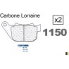 Brake pads Carbone Lorraine type 1150 RX3