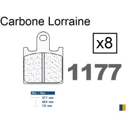 Carbone Lorraine front brake pads - Kawasaki GTR 1400 /ABS 2007-2016