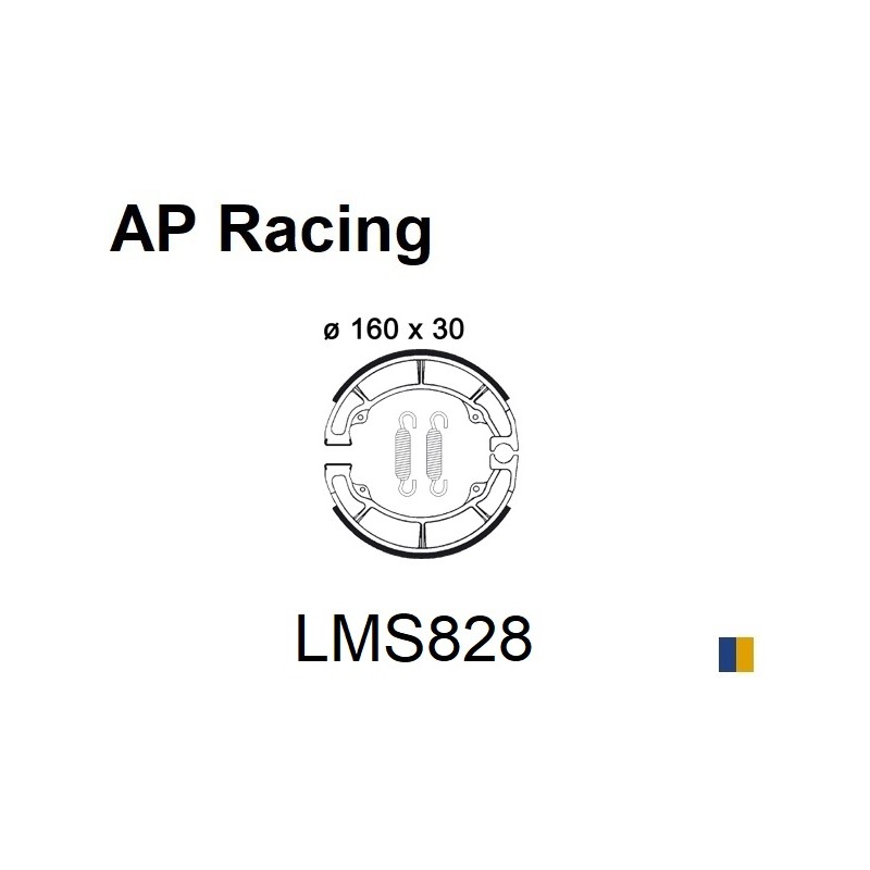 Mâchoires AP Racing de frein arrière - Kawasaki KLF 250 Bayou 2003-2011