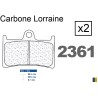 Plaquettes de frein Carbone Lorraine type 2361 A3+