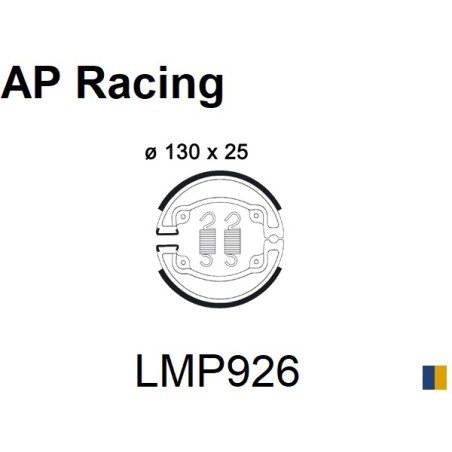 Mâchoires AP Racing de frein arrière - Kymco 50 People 1999-2006